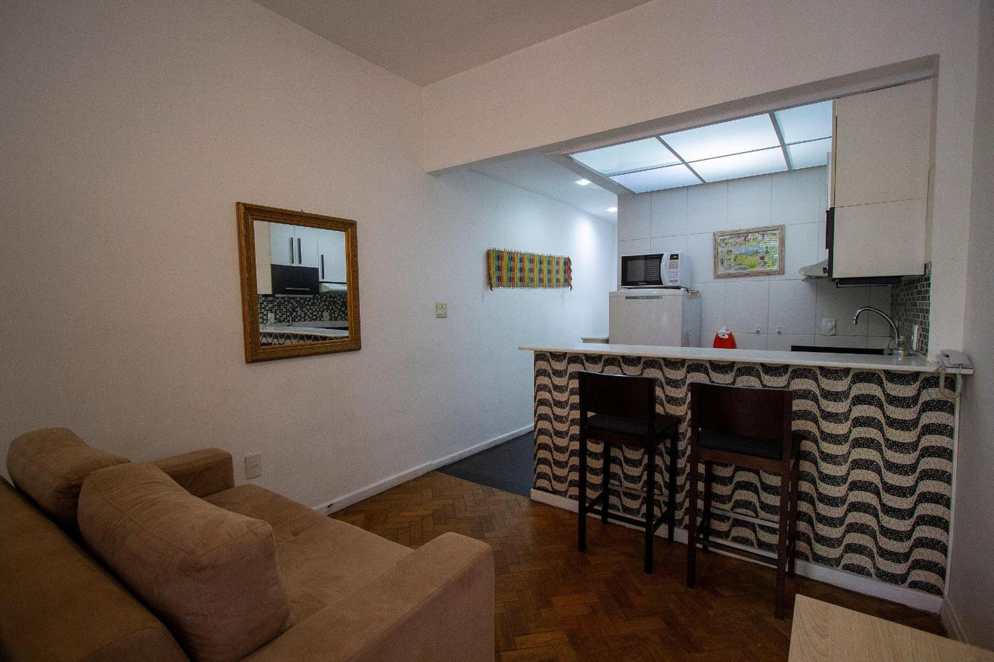 Copacabana - Lindo Apartamento Na Quadra Da Praia Rio de Janeiro Buitenkant foto